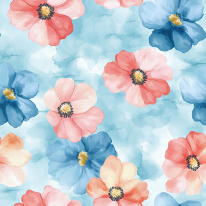 Create a seamless, tileable pattern featuring a diverse range of...