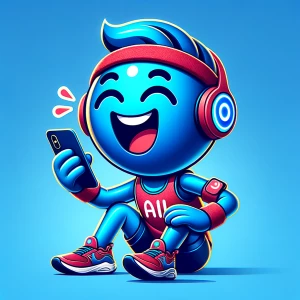 an adorable cartoon mascot named Pip the Pulse, designed for an...