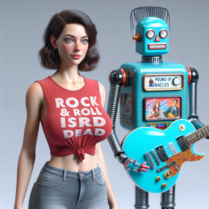 Photorealistic. Gorgeous skinny brunette 27-year-old woman with...