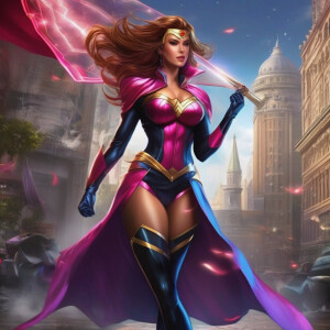 a superheroine whos a anti hero and has seduction magic