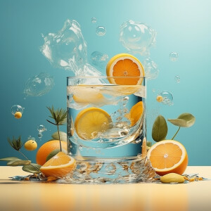 Create an ultra high-resolution 3D image that is beautiful, eye-...