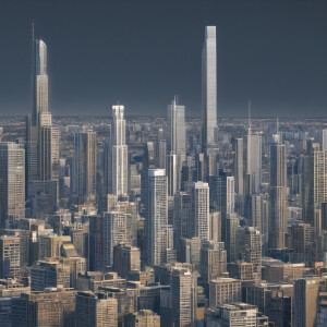 A city