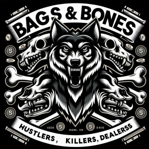 That sounds like an intense and dynamic logo concept! Here's how...