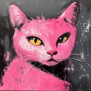 Pink kitty