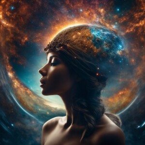 The vast mother universe consumes the earth only to exhale it fr...