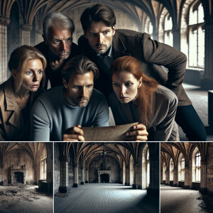 2 guys and 2 girls are looking at the screen. Which depicts the...