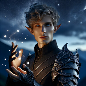 Caranthir-Ar-Fieniel from the Witcher uses magic to alter the st...