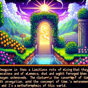 A doorway not just of evolution—but of dread.
It’s a visual lett...
