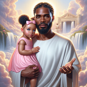 Create a 3D realistic artwork featuring the phrase 'Jesus Saves'...