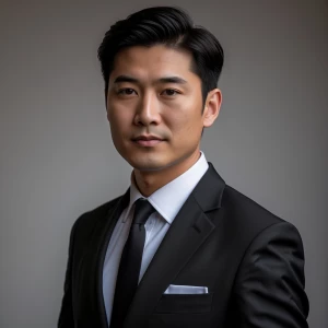 Photography, photo for resume, a corporate man in a suit, lookin...