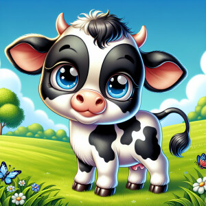 Cute cow