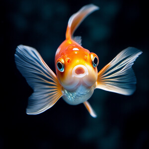 cute goldfish