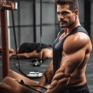 coach tiene un cuerpo musculoso y hairy el pene enorme tamaño c...