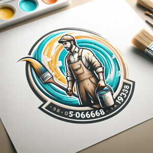 Create a striking logo for "Abo Shalaby" Home Painting Services...