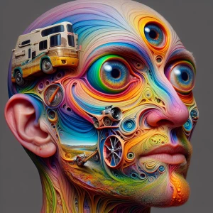 Create an 8K ultra-high definition 3D image of a hyper-realistic...