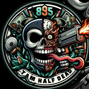 Create aa cartoonish style masterpiece professional ,  horror-th...