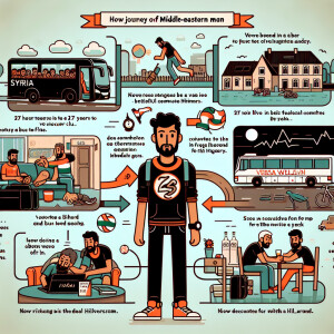 A journey about A Man refugee out Syria named firas 27, He begin...