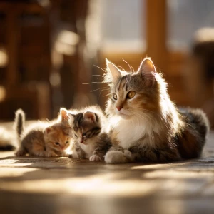 A heartwarming 128K ultra-photo-realistic DSLR image, 9:16 verti...