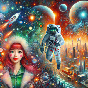 1girl, uzumaki in anime noruto, red hair, blue eyes, beautifull,...