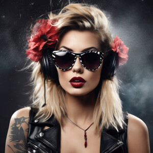 Rock 'n' Roll Party AI portrait