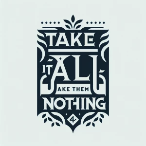 4Crows 
Take it all,leave them NOTHING