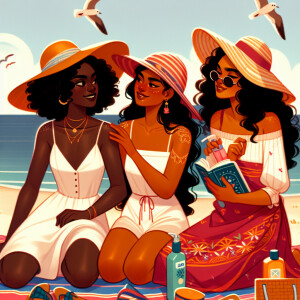 Bitches at the beach