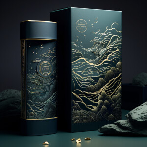 Luxurious product package design, box sleeve, high end product,...