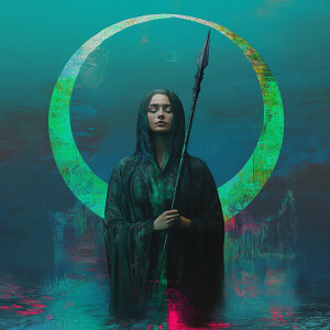 Goddess Rhiannon from Wales Mythology 
--sref 2586252172 3196748...