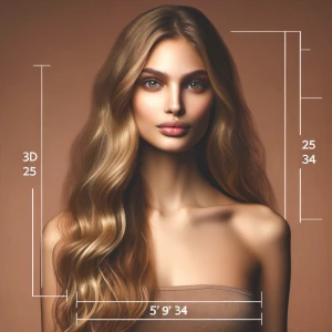 Slender sumptuous 5' 9" 36d x 25 x 34 long blonde hair hazel eye...