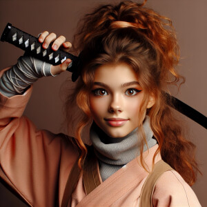 The teenage daughter of Sakura Haruno and Ichigo Kurosaki. Beaut...