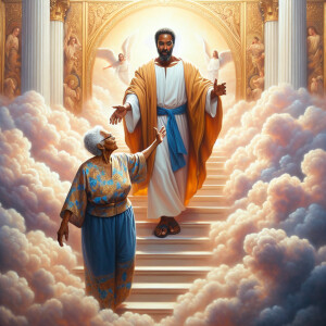 Prompt: An ultra realistic oil painting of an africanAmerican b...