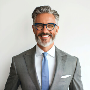 A man wearing a suit.

The Suit Color is Gray

The Tie Color is...