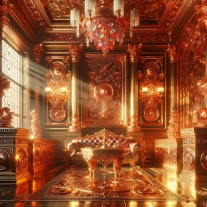 Generate an artwork depicting a scene that embodies the word "ae...