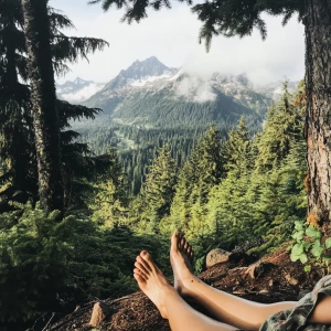 “Throwback to a day exploring the enchanting Olympic Mountains i...