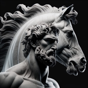 Nessus the centaur. Ultra-detailed, ultra-realistic, 8k resoluti...