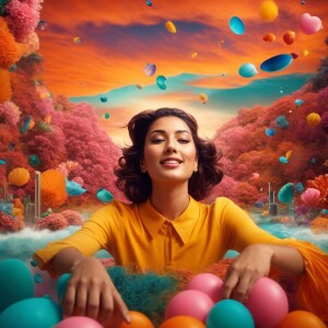 Craft a stunning, ultra-high-resolution 3D image that embodies t...