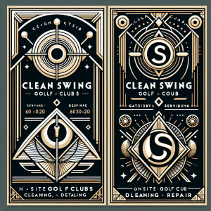 Design three luxurious and simplistic and sleek logos for Clean...