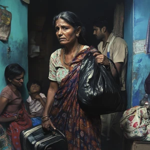 Photorealism, a 54-year-old Gujarati mother who works as housema...