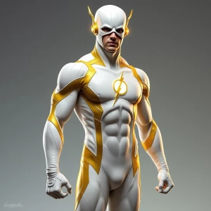 Create an image of the character Godspeed modeled after his appe...