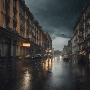 Apocalypse Doomsday storm