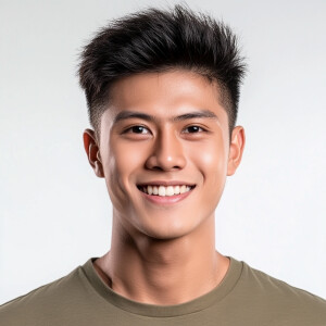 A Man - Smiling - Clean & Modest Face - Region: Singaporean - Ag...