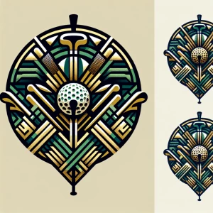 ### Concept Development

**1. Art Deco Theme and Golf Elements:*...