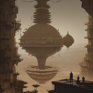From a world draped in the sepia tones of a forgotten era, these...