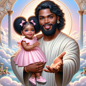 Create a 3D realistic artwork featuring the phrase 'Jesus Saves'...