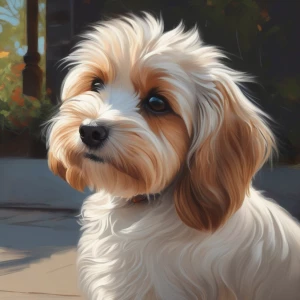 A CUTE DOG