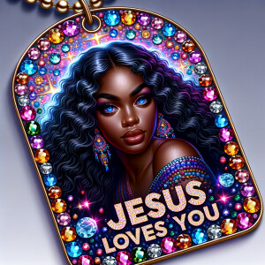 Design a tag that encapsulates a beautiful, colorful depiction o...