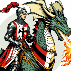 Aemond Targaryen on Vhagar
