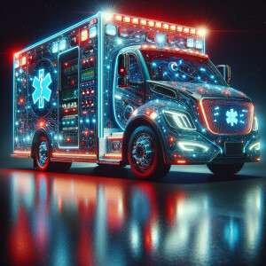 A really fucking cool ambulance