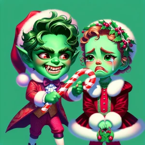 cartoon digital art combined with storybook digital art digital...