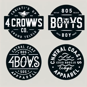 4Crows Co.
805 Boyz
Central Coast Apparel
((Make sure to make no...
